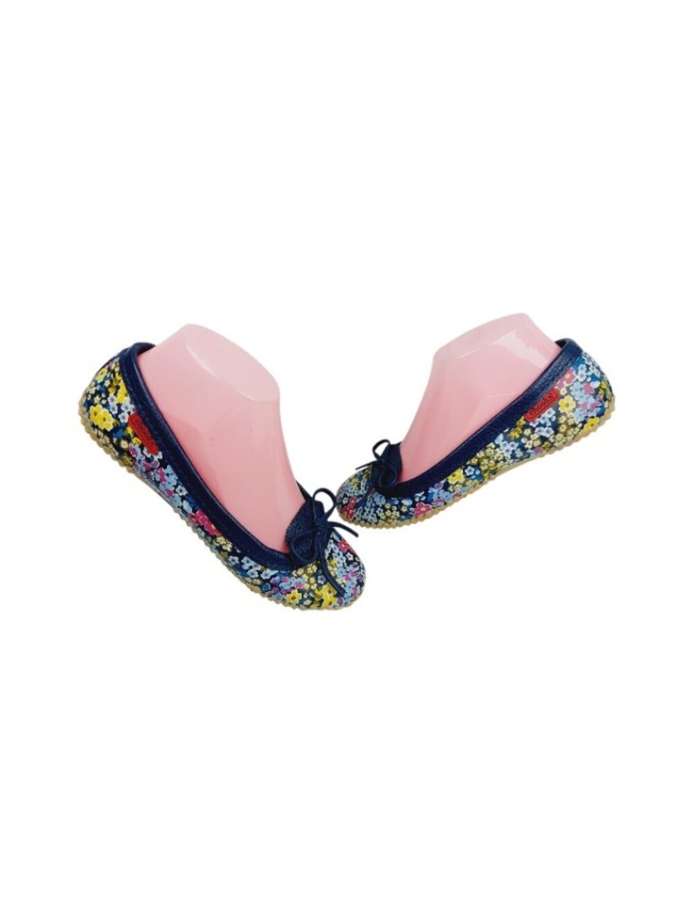 Chooka Women's Navy Louisa Skimmers Floral Slip-On Ballet Flat Size 7
